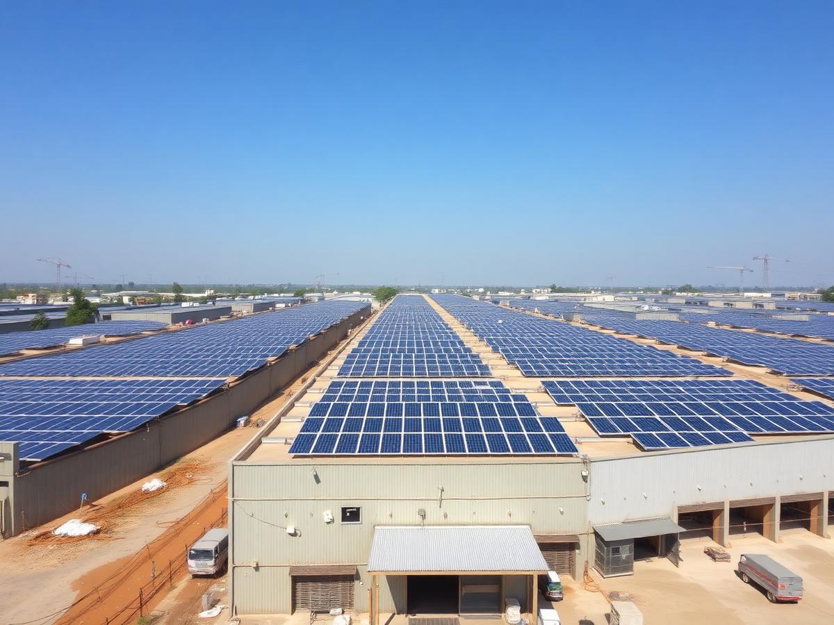 Industrial Solar — Indrasan Solar